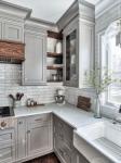 Simple tips to help the narrow kitchen become wide and open