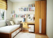 Samples of ultra-small, super-beautiful bedrooms for tight houses