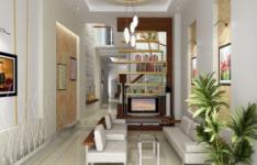Ideas for interior design of tube house living room in 2019