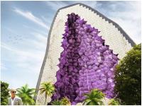 Hotels cubes amethyst unique giant world